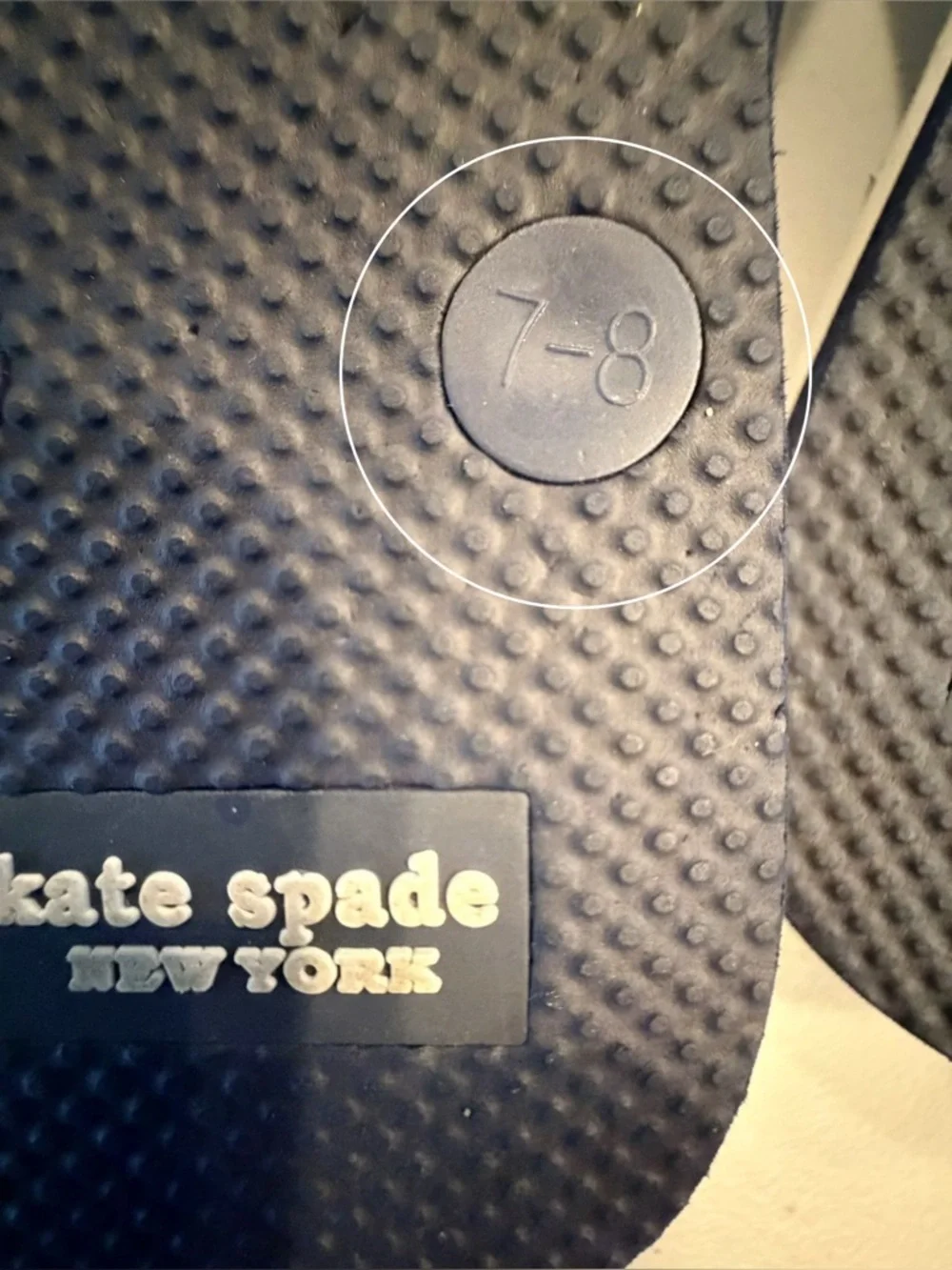 Kate Spade New York | ladies  Fiji flip-flop sandals. Size: 7B